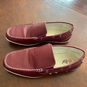 GBX Loafers Shoes Size 10.5 Burgundy